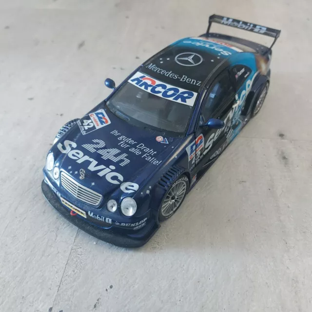 Mercedes-Benz CLK DTM, AMG, 2000, #42, Turner, blau, 1:18, Maisto