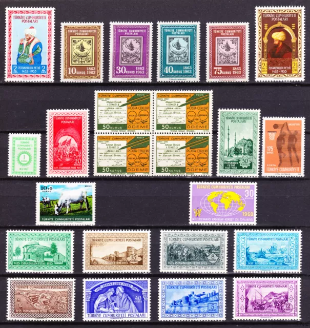 Türkei, postfrisches Lot (bes)