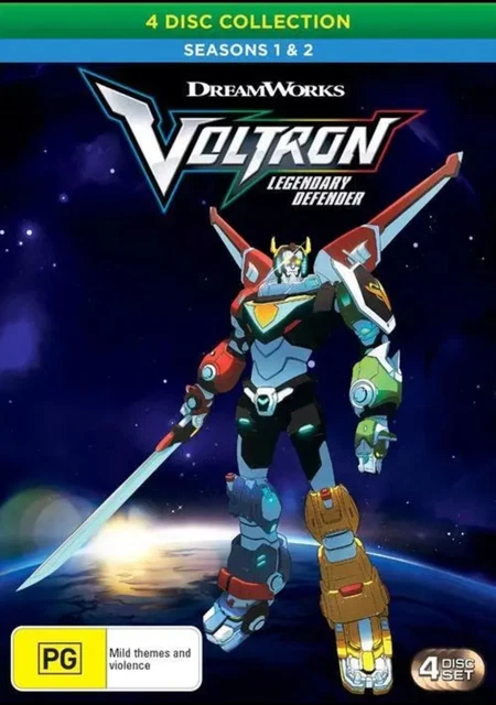 VOLTRON LEGENDARY Defender Season 1-2 Dreamworks R2 R4 New