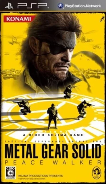Metal Gear Solid Peace Walker PSP Japanese Ver