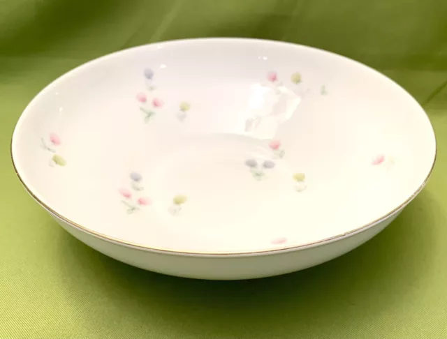 KPM Krister Germany Porcelain Large Serving Bowl 9 5/8” Honeysuckle Flowers