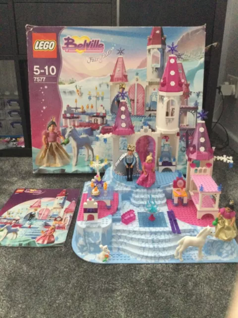 LEGO BELVILLE STICKER SHEET ONLY for set 7577 Winter Wonder Palace