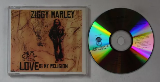 Ziggy Marley Love Is My Religion UK Adv CDR 2006 Reggae