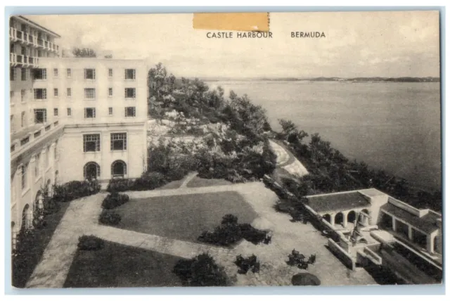 c1930's View of Castle Harbour Bermuda Vintage Unposted Artvue Postcard