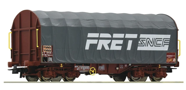 Roco wagon bâché fret SNCF réf 76443 H0