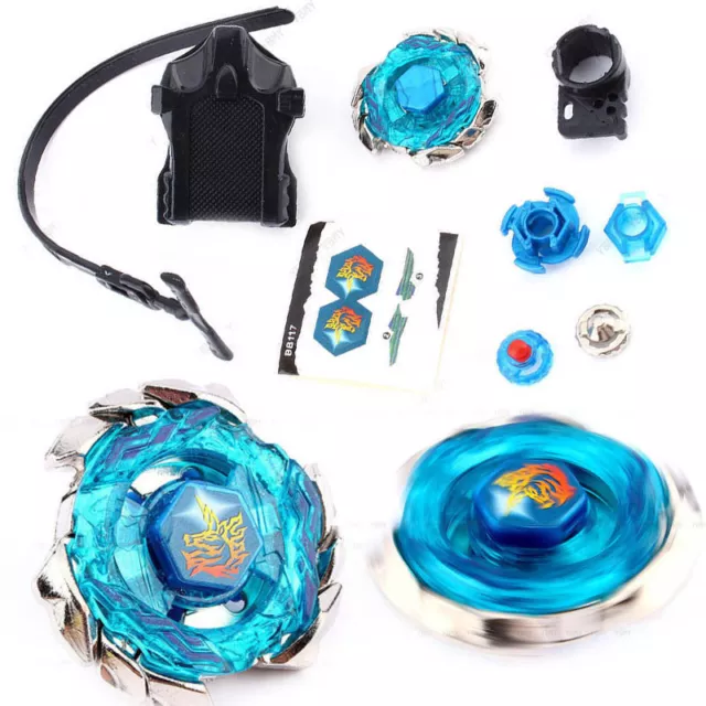 Beyblade 4D/5D Fusion Spinning Top Metal Master Rapidity Fight Toy W/Launcher