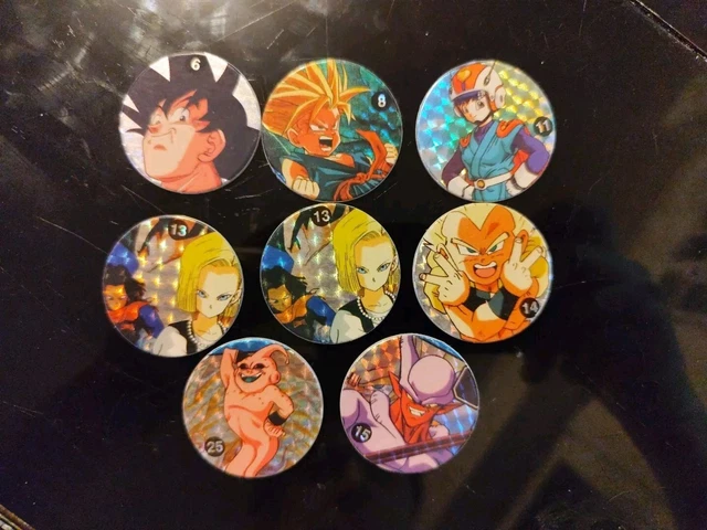 LOT 9 POG Milkcap Caps Dragon Ball Z Panini N°2 EUR 5,00 - FR