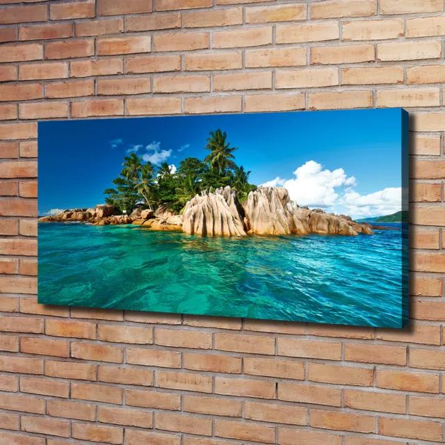 Leinwandbild Kunst-Druck 120x60 Bilder Landschaften Tropische Insel