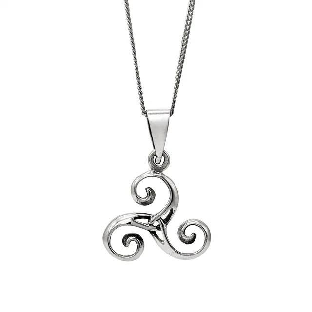 Collier Argent Sterling 925 Avec Grand Pendentif Saint Benoît - Marque 81stgeneration - Neuf