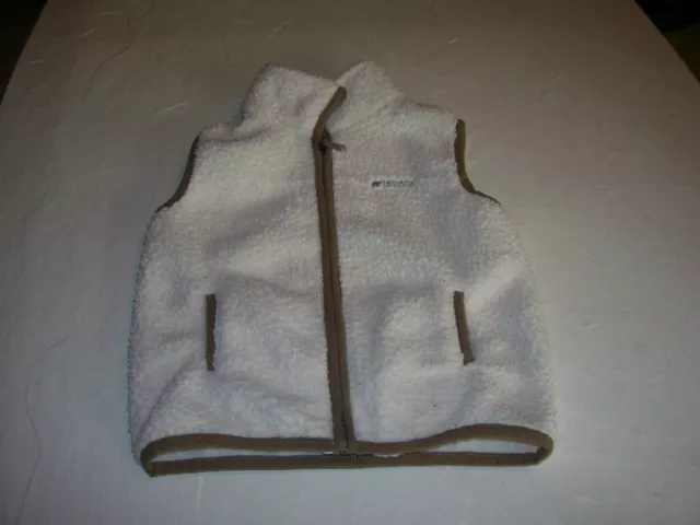 Toddler Faux Sherpa vest ~ Carter's 24 mos. ~ zipper front