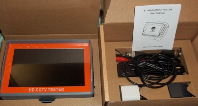 Ptz Hd Coaxial Camera Cctv Tester 5" Wrist  (862)