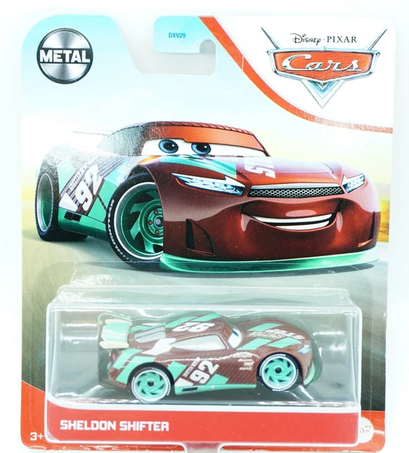 DISNEY PIXAR CARS 3 Sheldon Shifter Mattel Diecast 155 neu+OVP EUR 18