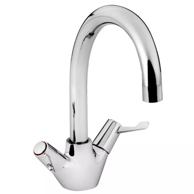 Bristan Value Lever Kitchen Sink Mixer Tap Chrome - VAL2 SNK C CD