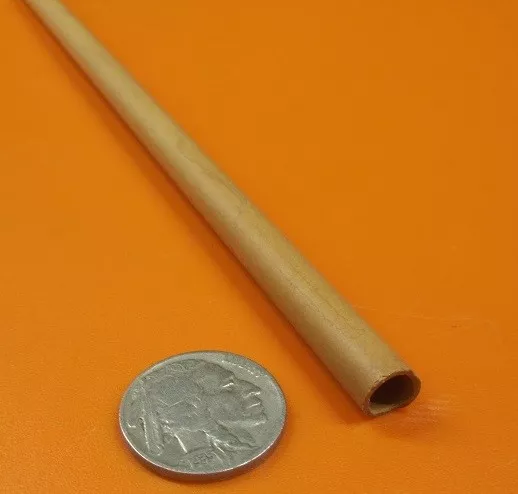 Garolite Phenolic Nema XX Paper Tube 5/16" OD x 1/4" ID x 1/32" Wall x 36" RL