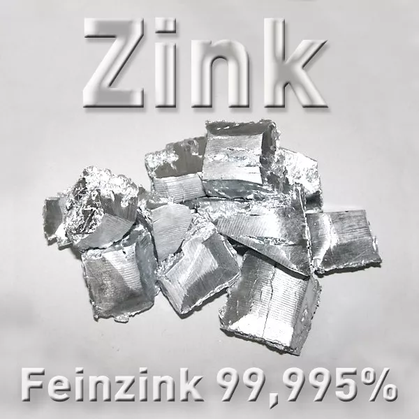 0,4 kg Zink-Würfel a ca. 3 cm³, Feinzink Zn 99,995% Metall 400 g Feuerverzinken