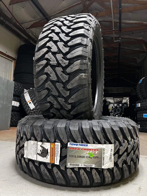Toyo Open Country M/T LT 33X12.50R20 114Q E 10 Ply MT Mud Tire USA BUILT TIRE