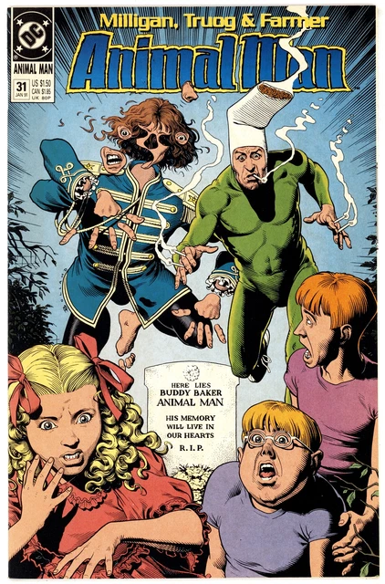 Animal Man (1988) #31 NM 9.4 Peter Milligan Story