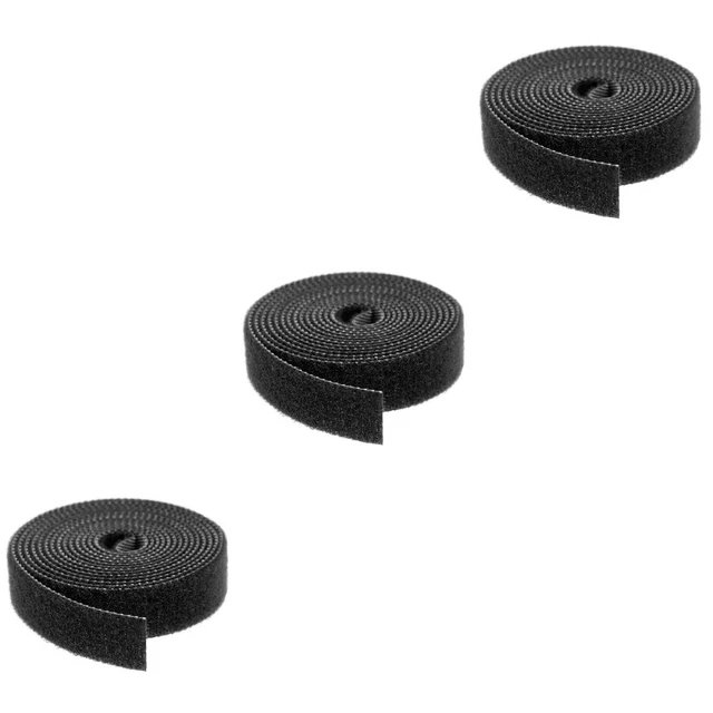 3 Pack Data Center Management Ties Self-adhesive Hitch Shackle Fastener