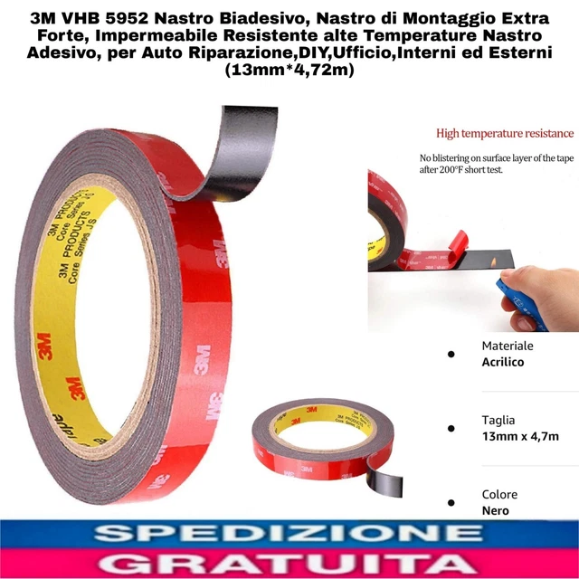 Nastro Knifeless 3M Per Taglio Pellicole Car Wrapping - 3.5mm X 10 Metri, Precisione Senza Lama - Foto 5