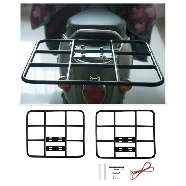 Panier De Vélo Pliable – 30,5 X 22,5 X 20,5 Cm, Métal Robuste, Pour Courses, Animaux, Intempéries, Montage Sans Outils