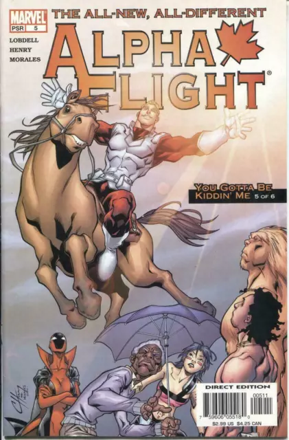 Alpha Flight #5 (NM) `04 Lobdell/ Henry