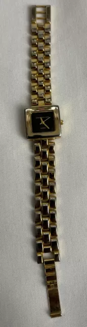 Jones New York Women's Shiny Gold Metal Bracelet Watch 32mm