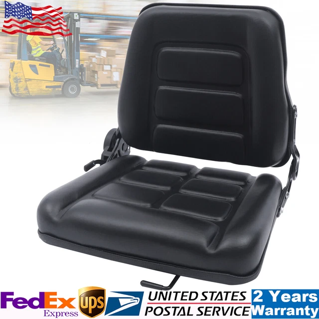 Universal Suspension Forklift Seat, Replacement for Clark Cat Hyster Yale Toyota