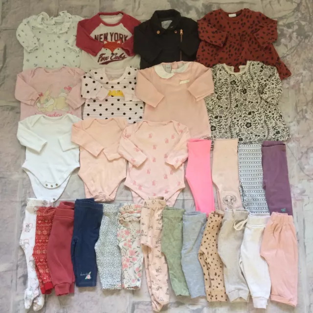 Baby Girls 3-6 Months Clothes Bundle Dress Tops Leggings NEXT TU George Etc