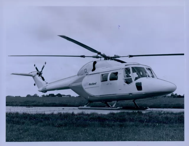 1974 Wessex Westland Helicopter 606 Civil Model Press Photo