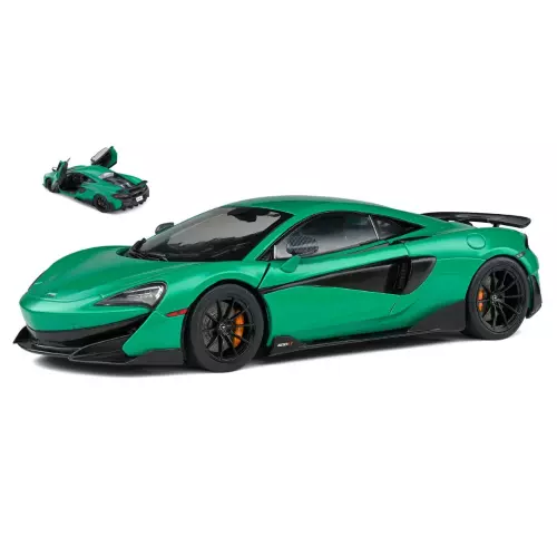 MCLAREN 600LT 2018 GREEN 1:18 Solido Auto Stradali Die Cast Modellino