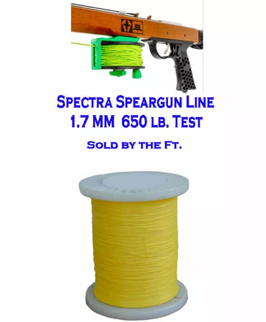HIGH STRENGTH, VECTRAN Cord, Woodland Camo, 2.0mm Speargun Line