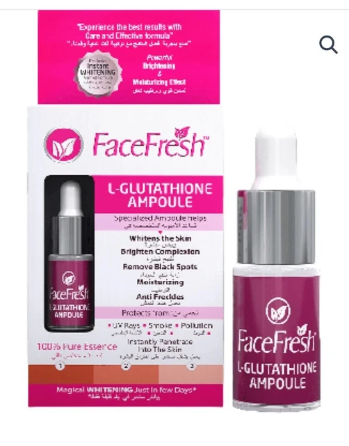 Sérum éclaircissant Peau Porcelain 10ml - Glutathione & Vitamine C - Neuf