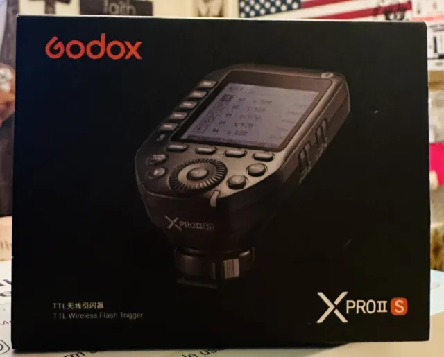 Godox XPro-ll S — Disparador de flash - Caja abierta negra