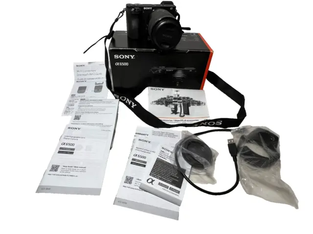 Sony Alpha a6500 Mirrorless Digital Camera 24.2 MP with 18-135mm F3.5 5.6 OSS