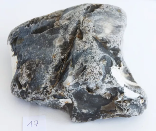 2,7 kg FEUERSTEIN Flint KNAPPING Aquarium FLINTSTEIN Steinzeit SILEX Stein #17
