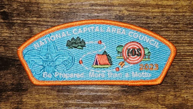 National Capital Area Council NCAC Friends of Scouting 2023 CSP Shoulder Patch
