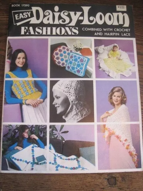Easy Daisy Loom Fashions Crochet-HAIRPIN LACE #17590-SOFTCOVER