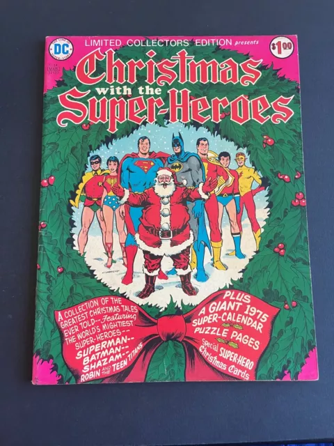 Christmas with the Super-Heroes DC Treasury Edition #C-34 - (DC, 1975) F/VF