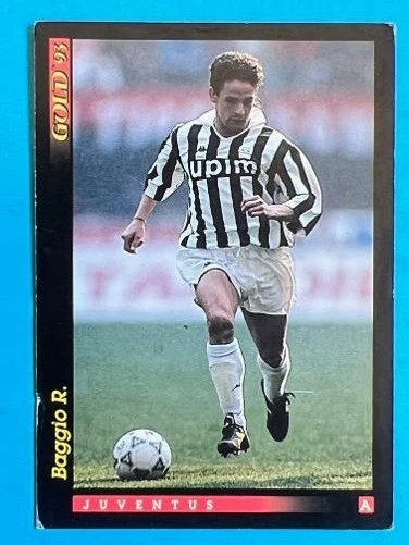 Sticker Euroflash Roberto Baggio Juventus # 151 Calcio 91 Toploader 2