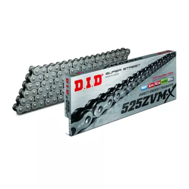 Did Super Heavy Duty X-Ring Motorcycle Drive Chain 525 Zvmx 120 L Links