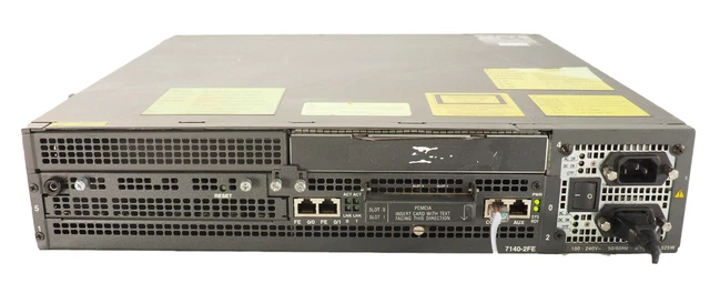 CISCO 7140-2FE 7100 Series Routeur Avec Double 525W PSU EUR 190,06 ...