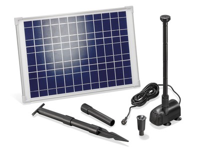 Esotec Solaire Pompe de Bassin 20W 1300l Étang Jardin Set Esotec 101014 