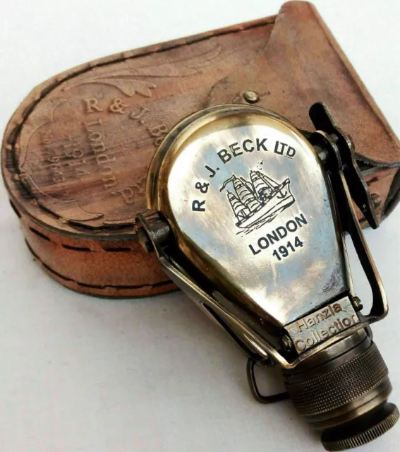 Antique Brass Monocular Binocular Telescope Nautical Spyglass Scope gift