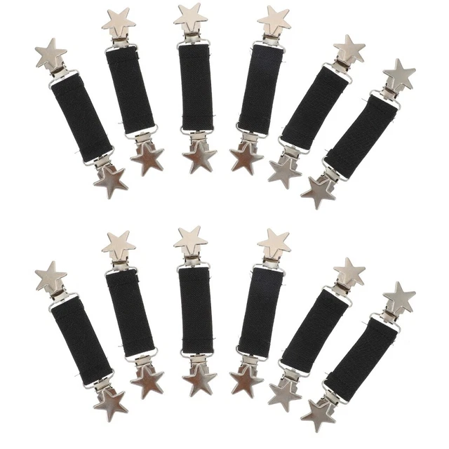 12 pz clip per guanti elastica tessitura clip bambino guanti bambini