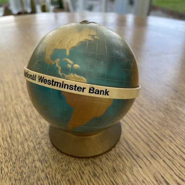 WESTMINSTER BANK MONEY box vintage £5.00 PicClick UK