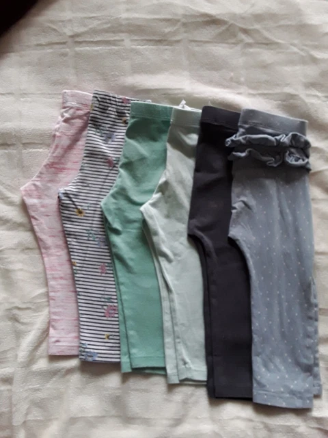 Girls Leggings Bundle Age 9-12 Months