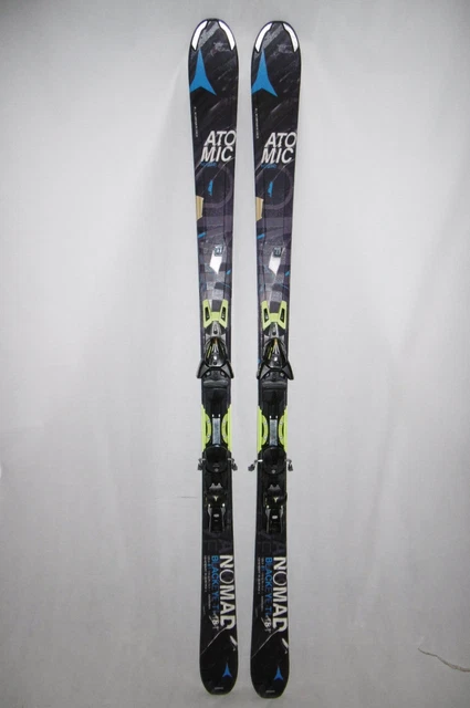 Atomic " Nomad Blackeye Ti " Top Ski Rocker Allmountain Carver 174 Cm + Bindung