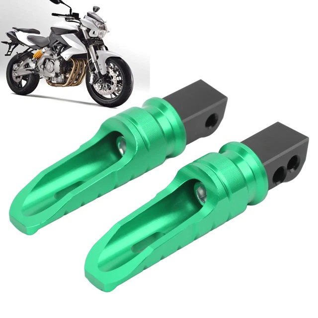 New 1 Pair Motorcycle Rear Foot Pegs T6063 Aluminum Alloy For 252R