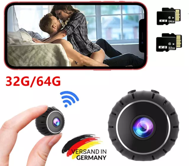 Nachtsicht Überwachungskamera 1080P Mini Wifi IP Camera Wlan mini kamera Cam HD