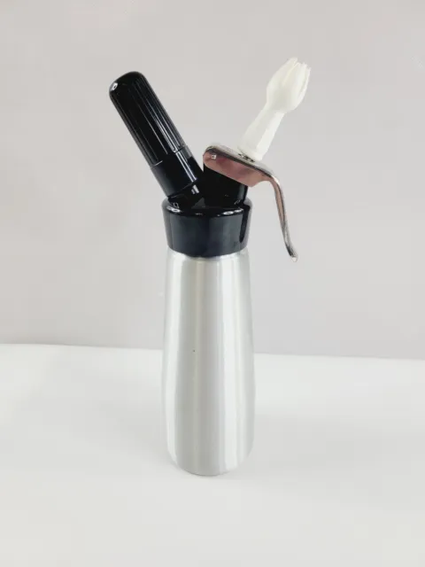 iSi Cream Profi Whip Brushed Silver Whipper Whip Cream Bottle .5L 1 Pint 0101